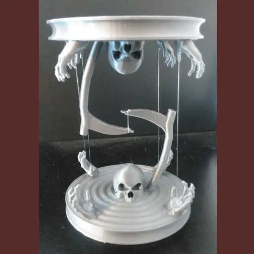 Image de présentation du modèle 3D imprimmable: Table flottante de tenségrité de la mort. 💀 Tensigrity Death 💀